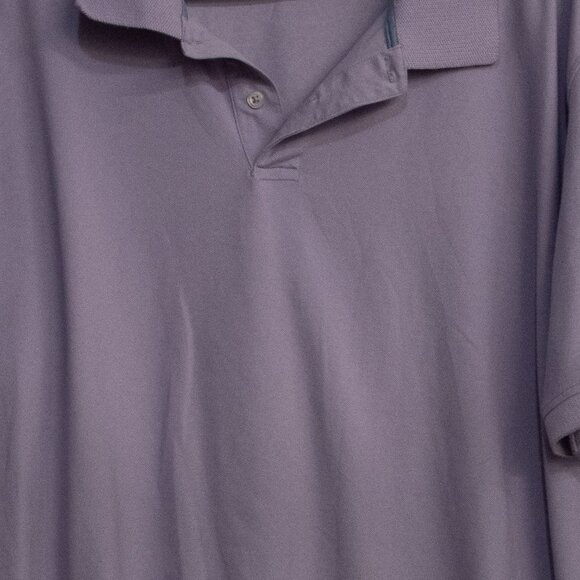 Purple Members Mark Polo Shirt XXL Mens Short Sleeve Casual Top - Picture 3 of 8